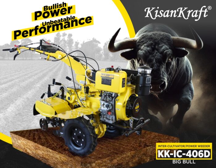 Inter Cultivator/Power Weeder KK-IC-406D
