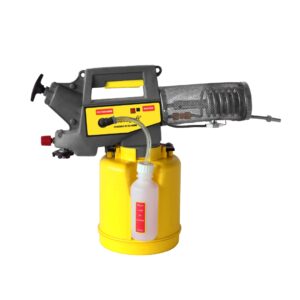 Thermal Fogger for pest control – KisanKraft fogger in action on a farm.